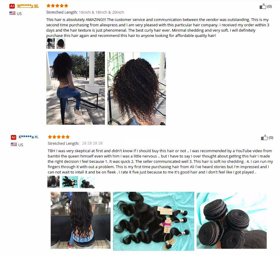 9a Katy Hair Peruvian Human Hair Weave Virgin Hair Curly 4pcs Lot